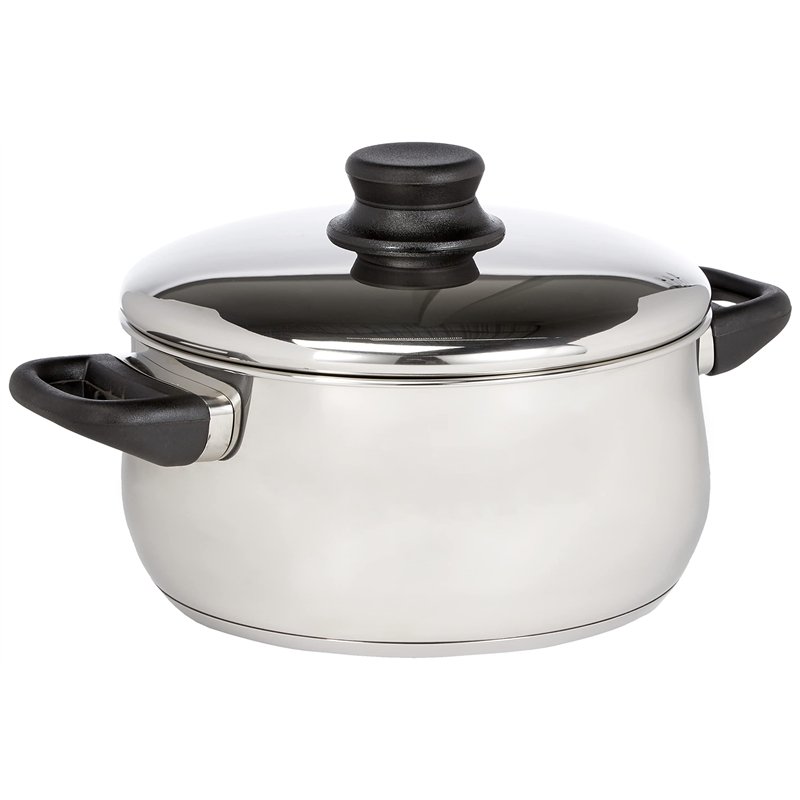 Lacor 14322 Faitout Garinox avec Couvercle 22 cm / 4 Litre