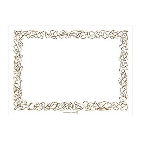 Garcia de pou Sets De Table "Aristas" 48 G/M2 31X43 Cm Blanc Cellulose - 500 unités