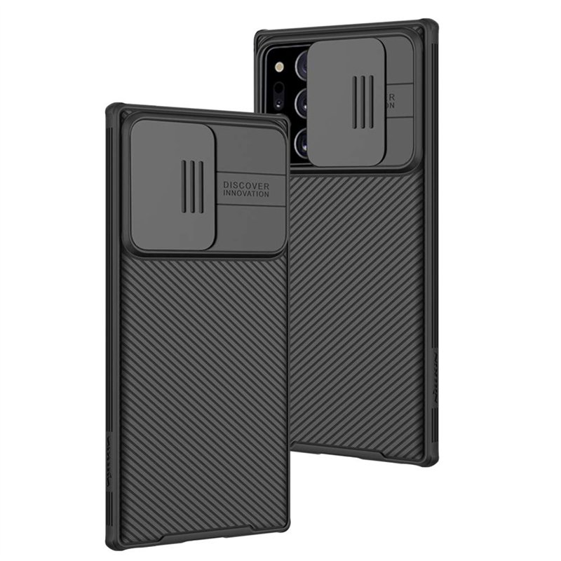 XTCASE Coque pour Samsung Galaxy Note 20 Ultra, Protection de la Caméra Étui avec Ultra Mince Coulisse Cache Objectif, Plastique