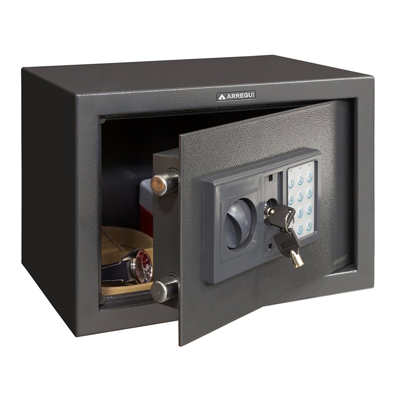 Image secondaire de ARREGUI Class T20EB Coffre-fort en acier avec serrure électronique, clavier à code programmable, coffre-fort de sécurité pour la