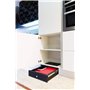 Arregui Box-in 22000-S1 Coffre-Fort tiroir Invisible, à Cacher dans Une plinthe, 9,8 x 41 x 45 cm, 12 L Noir