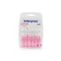INTERPROX - Nano 0.6 - Brossettes Interdentaires - Fibres en Tynex - Rose - Blister de 6 unités