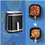 7L air fryer. Livre de recettes inclus. Mode manuel et fonction maintie