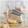 Batteur à Main Électrique Ultra Puissant de 400W. 5 Vitesses + Turbo