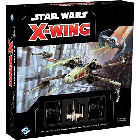 Fantasy Flight Games - Star Wars X-Wing 2ème Édition - Jeu de Figurines Stratégique - As d'or - Combat Spatial Tactique - Jeu Ra