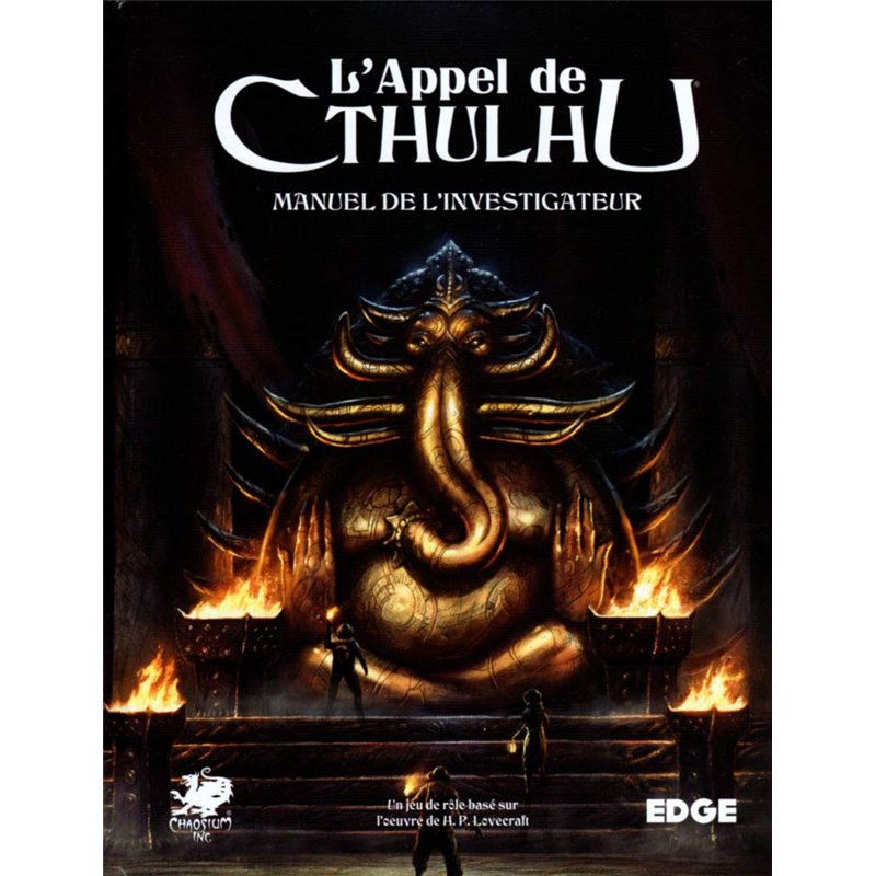 Image secondaire de Edge Entertainment - l'appel de Cthulhu JDR - 2 - Manuel de l'Investigateur