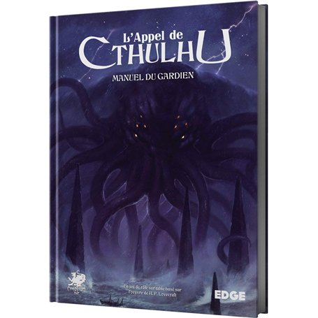 Edge Entertainment Jeu de rôles Asmodee l'appel de Cthulhu Manuel du Gardien