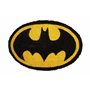 UNIVERSO DC SD Toys Paillasson d'entrée Ovale Batman en Fibre de Coco et Vinyle antidérapant Jaune et Noir 60 x 40 cm