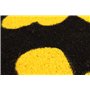 UNIVERSO DC SD Toys Paillasson d'entrée Ovale Batman en Fibre de Coco et Vinyle antidérapant Jaune et Noir 60 x 40 cm