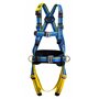 Irudek Light Plus 4 - Harnais antichute en polyester bleu pour travailleurs en hauteur (tous genres) - Facile à utiliser - 1