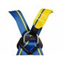 Irudek Light Plus 4 - Harnais antichute en polyester bleu pour travailleurs en hauteur (tous genres) - Facile à utiliser - 1,2 k