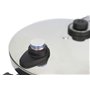 Jata Hogar HOLL2230 Autocuiseur rapide en acier inoxydable 10 l Pour toutes les cuisinières, y compris les plaques à induction. 
