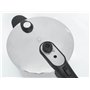 Jata Hogar HOLL2230 Autocuiseur rapide en acier inoxydable 10 l Pour toutes les cuisinières, y compris les plaques à induction. 