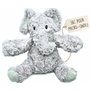 Bouillotte Micro-Onde Peluche (23 cm) - Bouillotte Peluche - Peluche Bouillotte Elefhant - Peluche Chauffante - Bouillotte Doudo