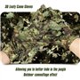 GUGULUZA Gants de Camouflage 3D pour la Chasse, Combinaison Woodland