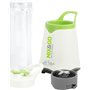 ECG SM 3510 Mix&Go Mini Blender Smoothie, Plastique, 600 milliliters, Blanc/Vert