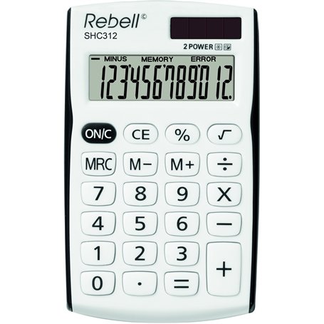 REBELL re de shc312 Petit Calculatrice