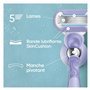 Gillette Venus Lot De 6 Recharges De Rasoir Pour Femmes Extra Smooth Swirl, AUTHENTIQUES, Cartouches A 5 Lames Pour Un Rasage Do