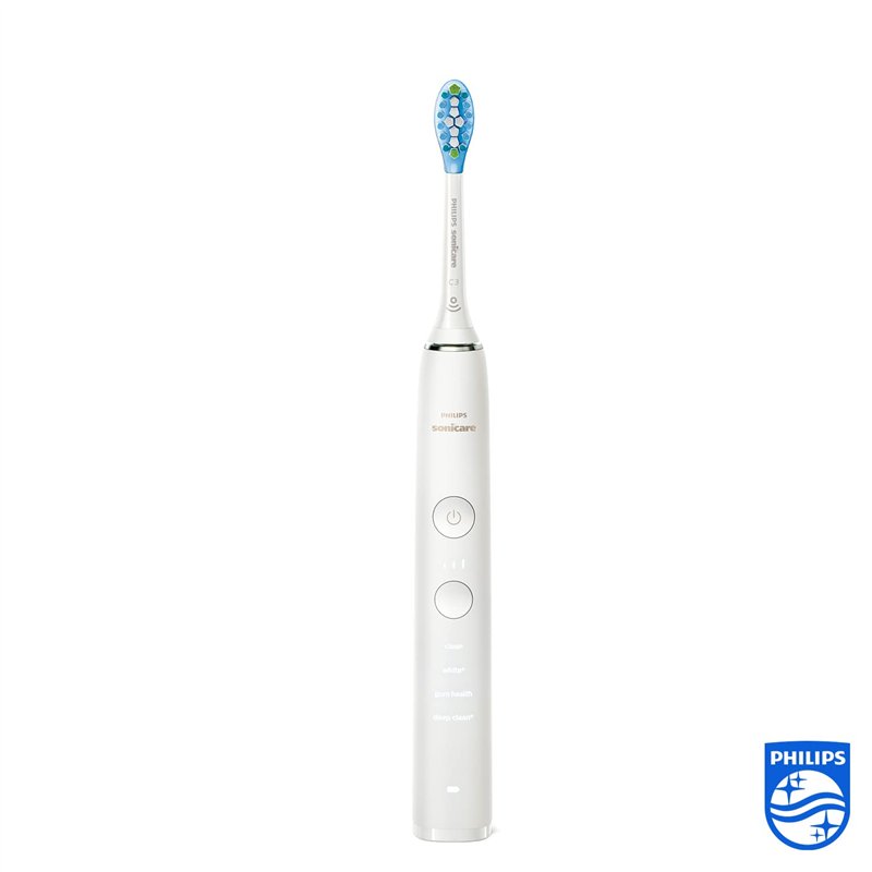 Image secondaire de Philips HX9911/27 Sonicare Diamondclean 9000 - Brosse à dents électrique, idéale pour un nettoyage en profondeur, avec étui de v