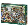 Jumbo- Salle de Couture de Grand-mère Falcon de Luxe Puzzle, 11273, Multicolore