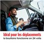 All Ride Bouilloire Électrique 24V - Compacte 0,5L - Bouilloire de Voyage pour Camions et Camping - Accessoires Inclus - Design