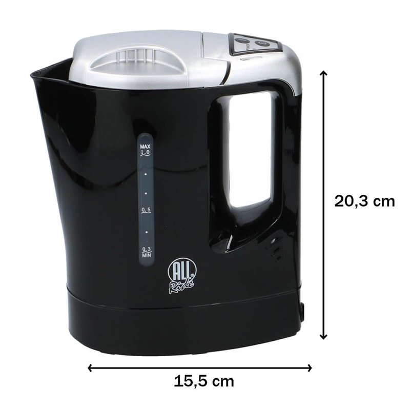 Image secondaire de All Ride Bouilloire 12V - Bouilloire de Voyage 0,8L - Connexion à l'Allume-Cigare de la Voiture - Boissons Chaudes en Déplacement