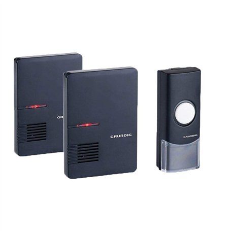 Cloche de porte sans fil avec 2 récepteurs Grundig QH de 831 a