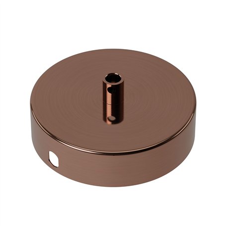 CALEX 940022 Creations-Plaque de Plafond-1 Point de raccordement-ø 10 cm-Cuivre Brillant