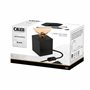 CALEX Lampe de table rectangulaire - E27 - Noir - Sans ampoule
