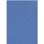 Pavo Lot de 100 Plats de couvertures A4 grain cuir 250 g Bleu