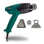 VONROC Décapeur thermique 2000W / Pistolet à air chaud – 2 réglages de température – Accessoires et sac de rangement inclus