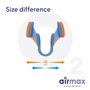 Airmax Ecarteur Nasal | Dilatateur Nasal Anti Ronflement Efficace Puissant| 76% Plus d’Air pour une Meilleure Respiration & Somm