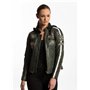 Urban Leather Mixte Leren Bikerjack 58 Urban vestes pour femme, Breaker, L EU