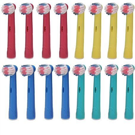 BELADENT Brossettes enfants pour brosses à dents électriques compatible avec Oral B