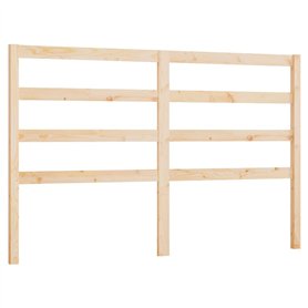 Tête de lit 126x4x100 cm Bois massif de pin