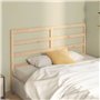 Tête de lit 126x4x100 cm Bois massif de pin