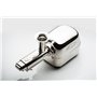 Angel 7500 extracteur de jus, Argent Métallique