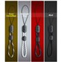 Ringke Cordon Dragonne Courte [4 Pack] Compatible avec un Téléphone Portable, des Étuis de Téléphone, des Clés, des Appareils Ph