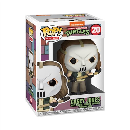 Funko Pop! Vinyl 1990-Casey Jones Teenage Mutant Ninja Turtles - TMNT 1990 - Figurine en Vinyle à Collectionner - Idée de Cadeau