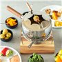 Mäser Service à fondue en acier inoxydable