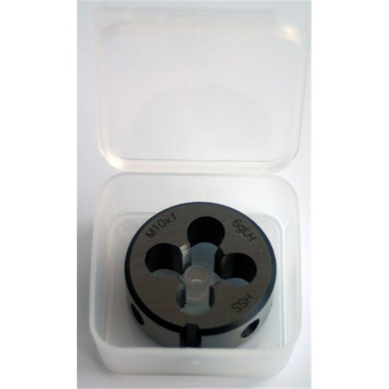 Filière métrique à pas fin MF10 x 1 - En HSS - DIN 223 - Filetage à droite