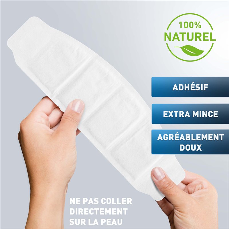 Image secondaire de THE HEAT COMPANY Chauffe-Épaules - 8 pièces - EXTRA CHAUD - adhésif - chaufferettes pour les épaules et le cou - 8 heures de chaleur