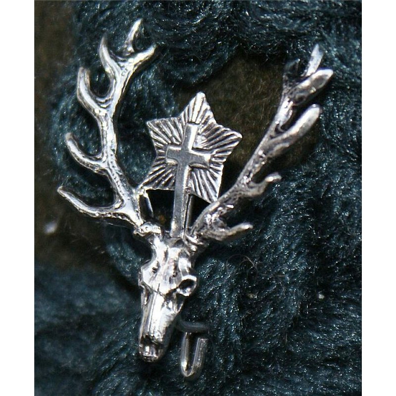 Image secondaire de Pin's de chapeau avec cerf de Hubertus