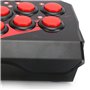 Universal Arcade Fightstick, USB PC Street Fighter, Wired Arcade Joystick Accessoires de Jeux D'arcade 1 Joystick Sphérique en M