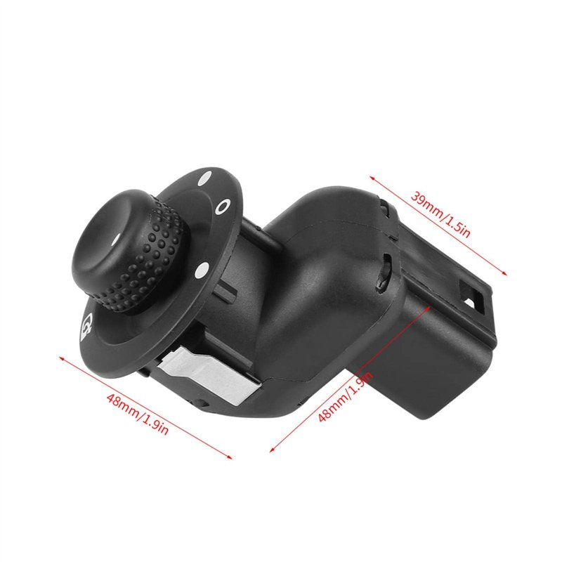Image secondaire de Interrupteur de commande de miroir, 1 pièces interrupteur de commande de rétroviseur 109014 interrupteur de réglage de miroir po