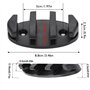 OUKENS Taquet d'ancre, Taquet d'ancre Zig Zag pour Accessoires de Bateau de pêche Marin de Pont de canoë de Kayak