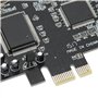 Carte Son PCIe, Carte Son 6 Canaux Matériel de Conversion de Signal Audio de Bureau Stéréo avec CD de Pilotes pour 7/Vista/XP 32