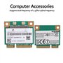 Mini PCI‑E 2.4/5.0GHz Bluetooth 4.0 Carte Réseau sans Fil