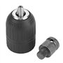 Mandrin de forage 2-13mm gamme de serrage outil de Conversion de mandrin de perceuse sans clé robuste avec adaptateur 1/2 pouce