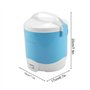 Shipenophy 24V 180W 1.6L Électrique Portable Multifonctionnel Cuiseur À Riz Cuiseur À Vapeur Multi Cuiseur Cuiseur À Grains De R